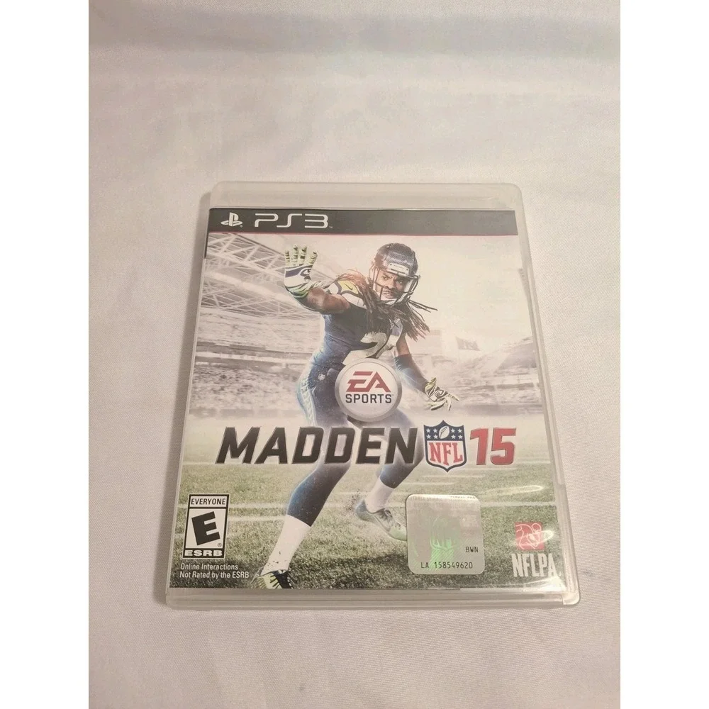 EA Sports Madden NFL 15 PS3 2014 E Rated Online Play Manual Included